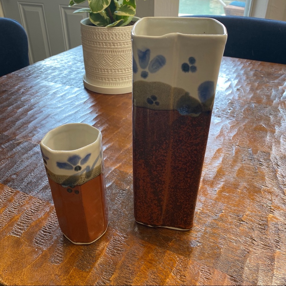 Willson Riggs hand painted pottery